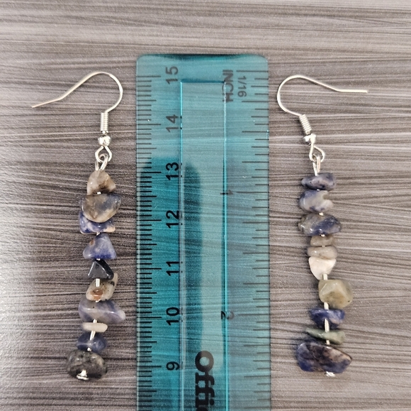 NEW French Connection Blue Stone Ring + Matching Jewelry Set - Picture 5 of 8